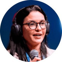 Daniela Medeiros, superintendente de Provisión de Salud de Unimed Porto Alegre, en el escenario Financiamiento y Sostenibilidad del Conahp 2026